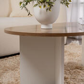 Couchtisch Sable Walnut White