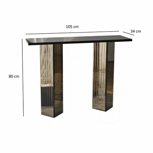 Beistelltisch Bronze