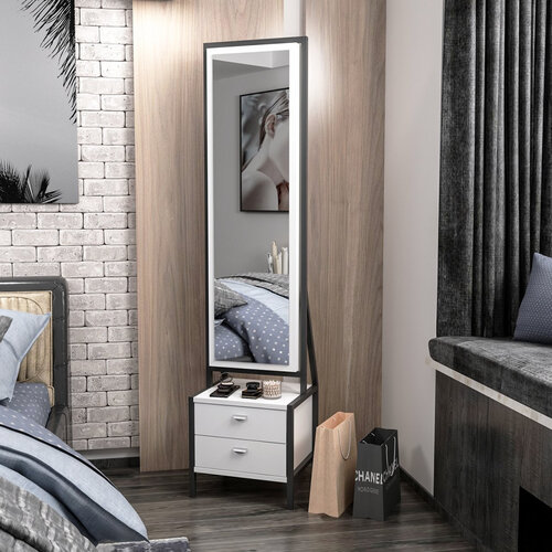 Kozmetický stolík Elegante White