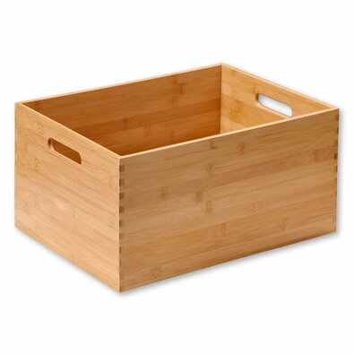 Kesper 57611 Bambuszdoboz, 38,5 x 28,5 x 20 cm