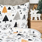Lenjerie de pat din microflanel 4Home Nordic forest , 140 x 220 cm, 70 x 90 cm