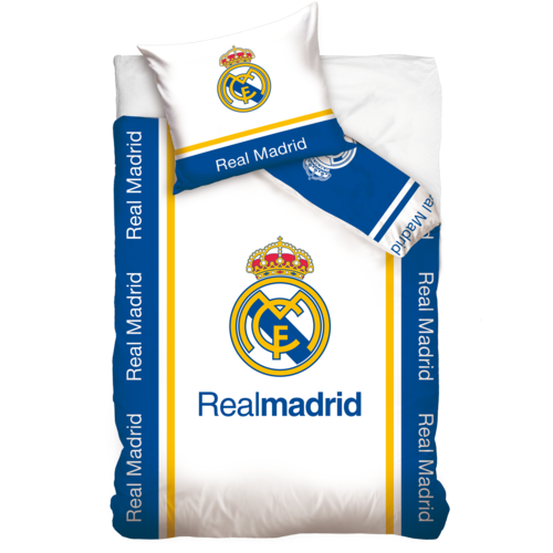 Bavlnené obliečky Real Madrid, 140 x 200 cm, 70 x 80 cm