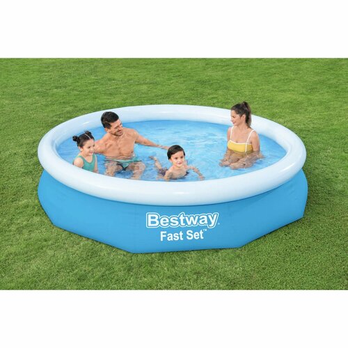 Bestway Aufblasbarer Pool Fast Set, 305 x 66cm