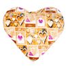Bellatex Фігурна подушка Серце Love, 42 x 48 см