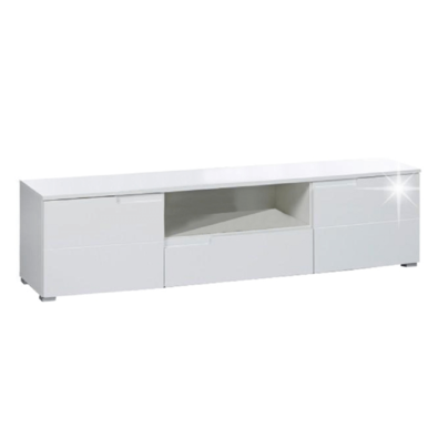 SPICE TV-állvány, fényes fehér