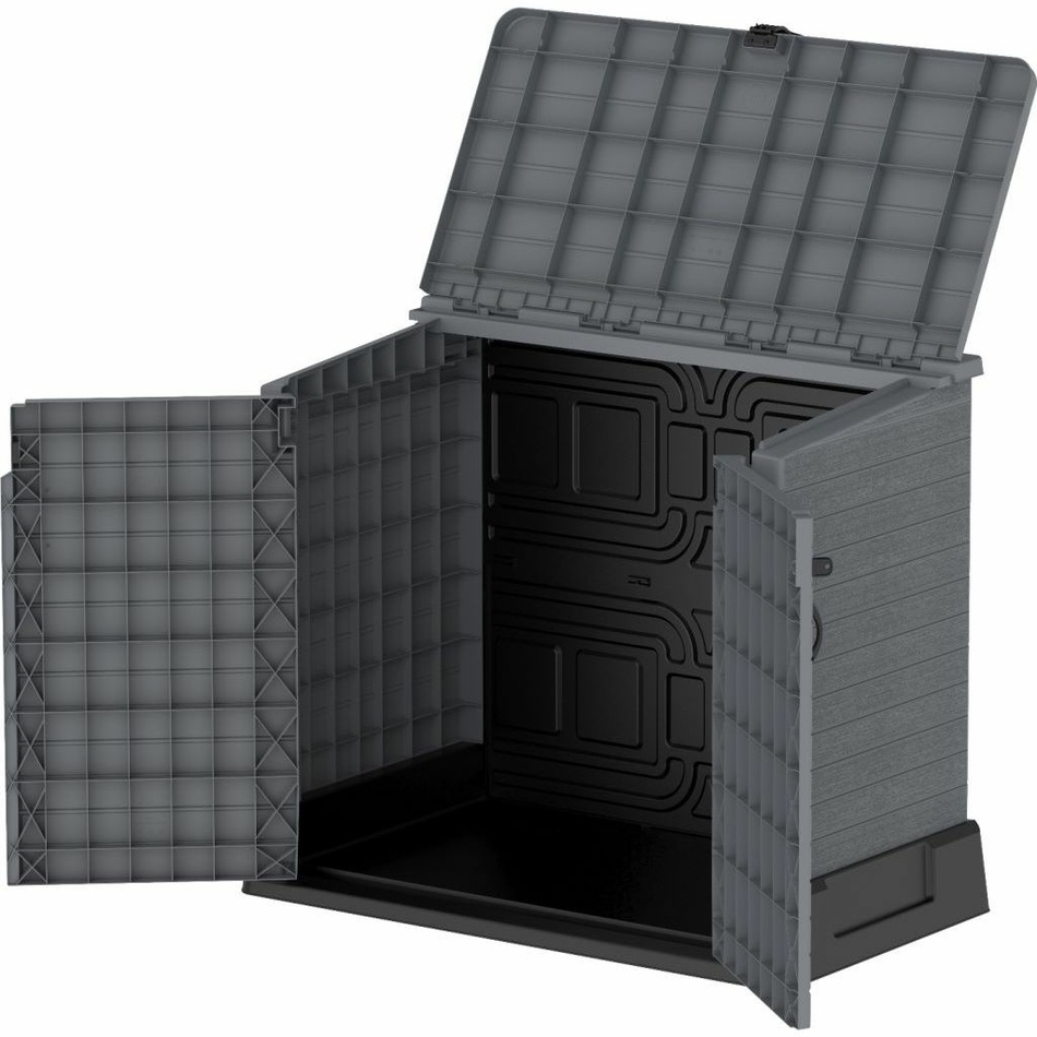 Duramax Zahradní úložný box StoreAway šedá, 850 l - thumb (3)