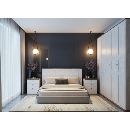 Noční stolek TEINA, borovice canyon