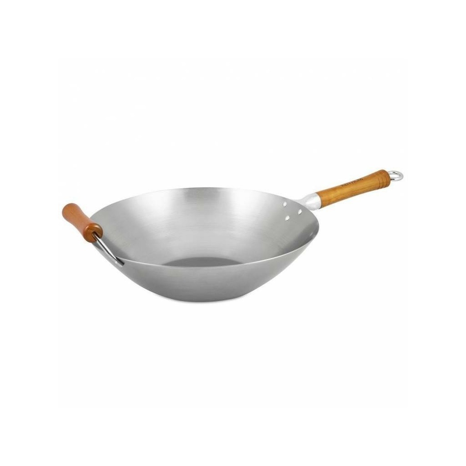 Obrázok Ken Hom wok pánev z uhlíkové oceli 36cm, řada Excellence