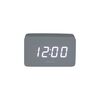 Karlsson 5983GY ceas LED de design cu alarmă gri,10 cm
