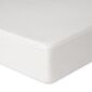 Cearșaf de pat impermeabil Matex Jersey alb , 90 x 200 x 30 cm
