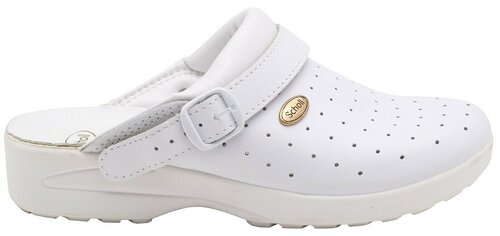 Scholl CLOG RACY - pracovná obuv PROFESIONAL veľ. 36, biela