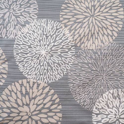 4Home Grey Petals bombažna posteljnina, 140 x 200 cm, 70 x 90 cm