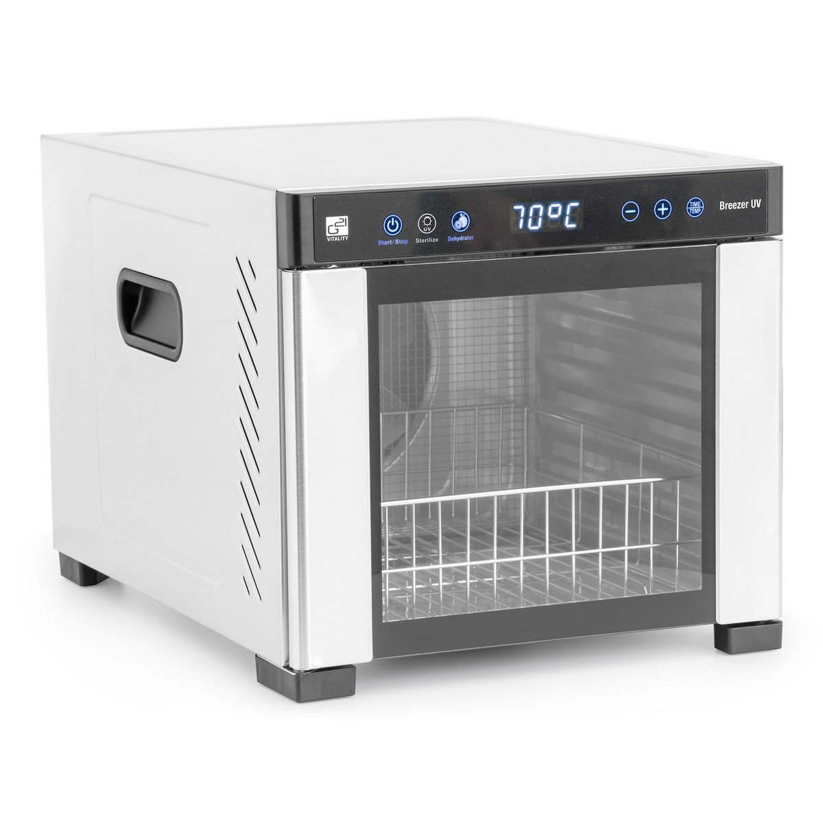 Sušička ovocia G21 Breezer s UV funkciou, nerezováoceľ
