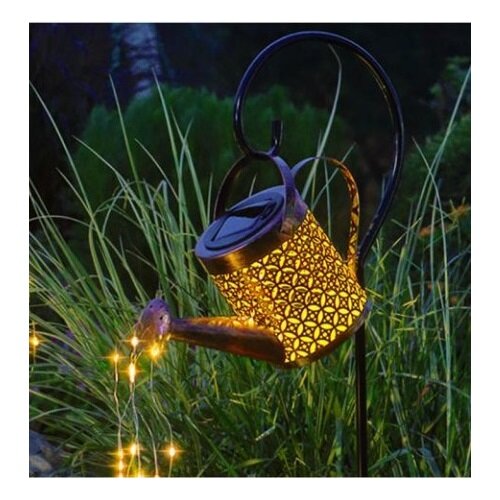 Aldotrade Solárna lampa Konev, 37 LED, teplá bílá