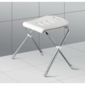 Spirella SITZ összecsukható zuhanyzószék, fehér, 47 cm