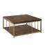 Couchtisch Zenn Walnut and Gold