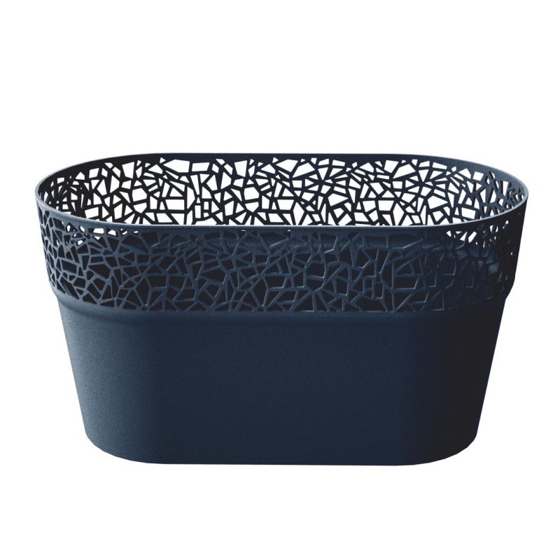 Prosperplast Obal na kvetináč Tree antracitová, 27,5 cm