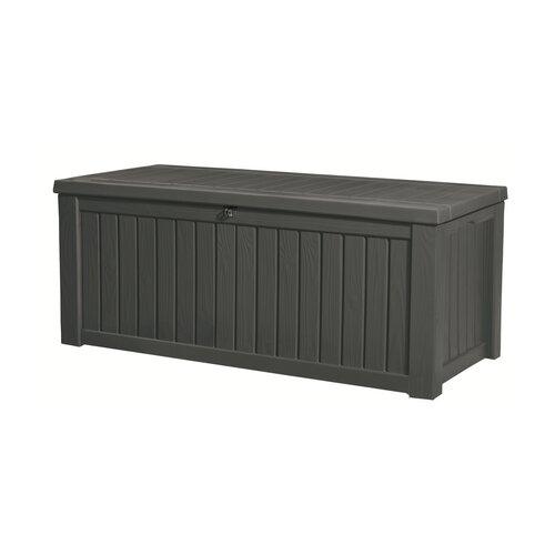 Keter Garten-Aufbewahrungsbox Rockwood 570 l, graphitfarben