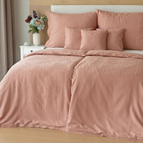 Matějovský Sofie Rose Pink bambusz damaszt  ágyneműhuzat, 140 x 200 cm, 70 x 90 cm
