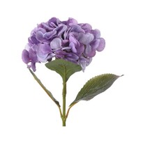 Floare artificială Hortensie violet, 65 cm