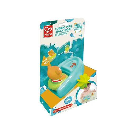 Hape Łódka z misiem naciągana