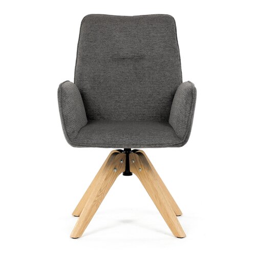 Scaun de sufragerie DCH-C2148 GREY2 cu materialimpermeabil