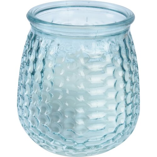 Citronella repelláló gyertya, kék, 160 g, 10 x 10 cm