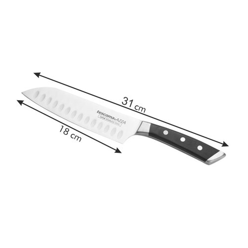 Tescoma AZZA SANTOKU japán kés, 18 cm, , 18 cm termék 2. képe