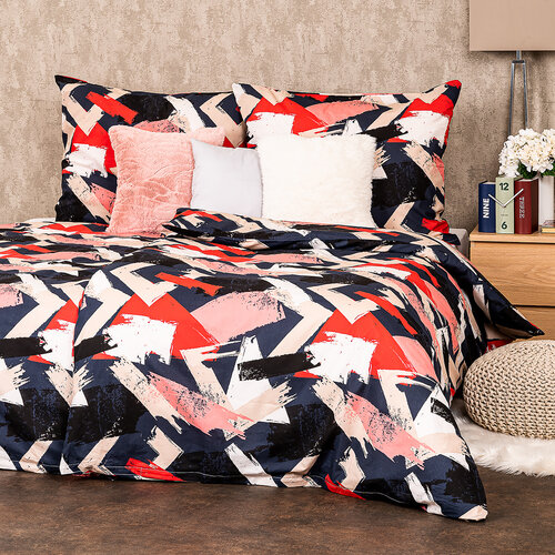 4Home Bombažno posteljnino Paint, 220 x 200 cm, 2kos 70 x 90 cm