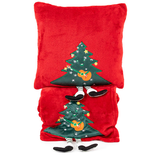 4Home Božična odeja Merry Christmas tree, 150 x200 cm