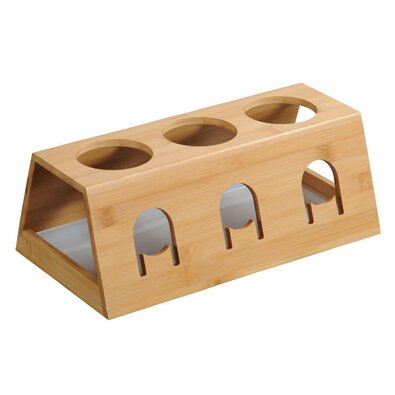 Kesper 58650 Palackállvány cseppfogóval, 32 x 17,5x 12 cm