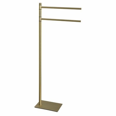 GEDY TR3188 Trilly Handtuchhalter, eckig, mattgold