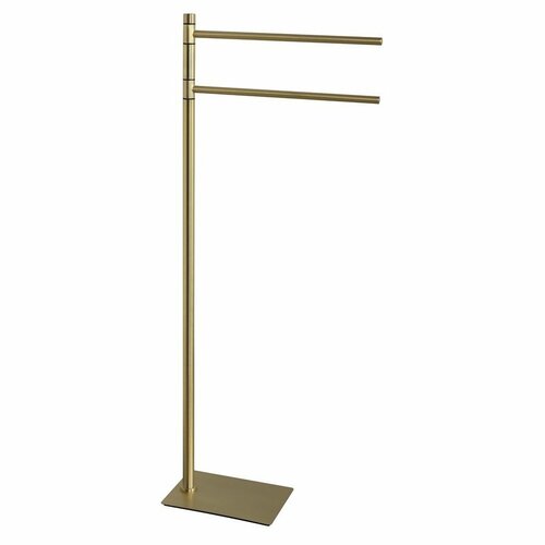 GEDY TR3188 Trilly állvány törülközőtartóval,szögletes, matt arany