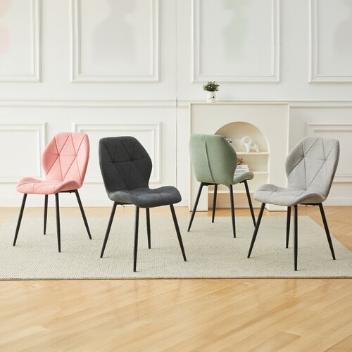 Set de scaune de sufragerie CT-285 GREY2, 4 buc.