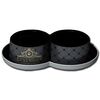 Moderna Podwójna miska dla kotów Trendy Luxurious czarny,  2x 0,35 l