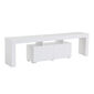 Stolik TV Enclave Natural White