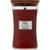 WoodWick Illatosító gyertya nagy vázában Cinnamon Chai, 609 g