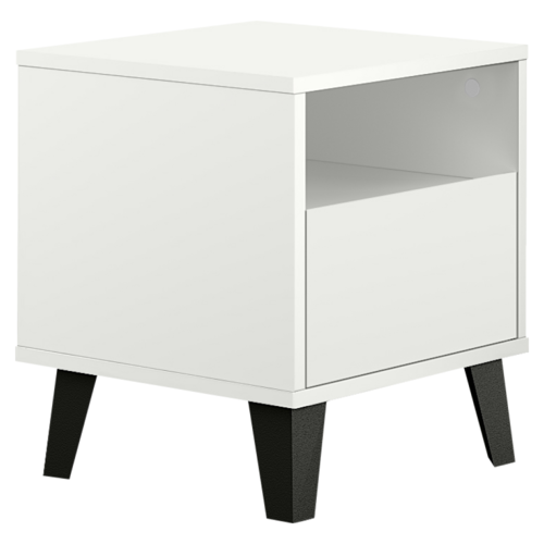 Nachttisch BOGAN, weiß