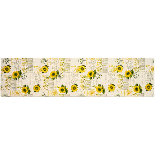 Traversă masă Floarea soarelui, 33 x 130 cm