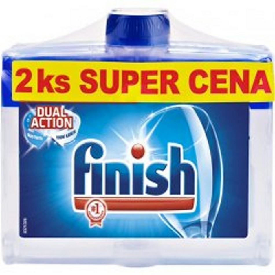 Obrázok Finish Calgonit čistič umývačky DUO 2 x 250 ml