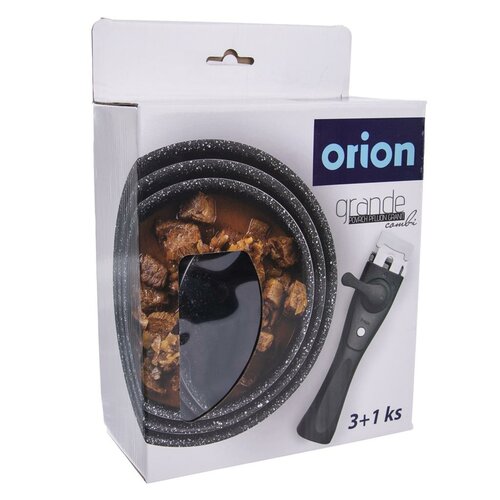 Orion 3-teiliges Topfset mit abnehmbarem Griff GRANDE COMBI