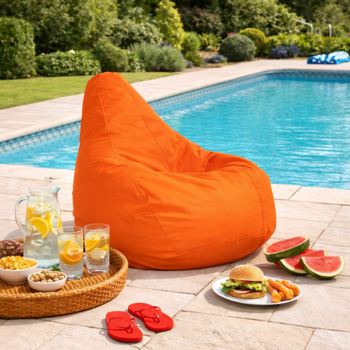 Sedací vak Damla, oranžová