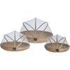 Súprava  3 servírovacích podnosov s krytom Bamboo
