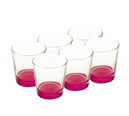 Maxwell&Williams sklenice 340 ml 6 ks růžová