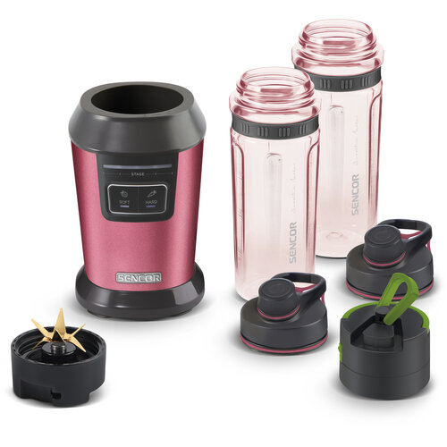 Sencor SBL 7174RD smoothie mixer, sötét rózsaszín