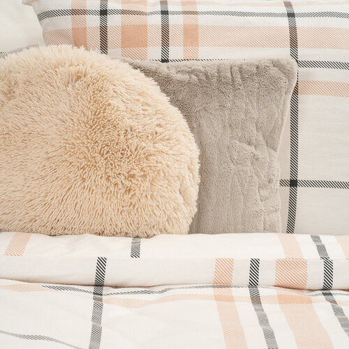 4Home Flanelové povlečení Elegant Plaid, 140 x 220 cm, 70 x 90 cm