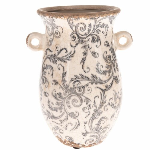 Wazon ceramiczny Vintage Pompei, 16 x 20,5 x 12,5 cm