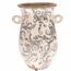 Keramična vaza Vintage Pompei, 16 x 20,5 x 12,5 cm