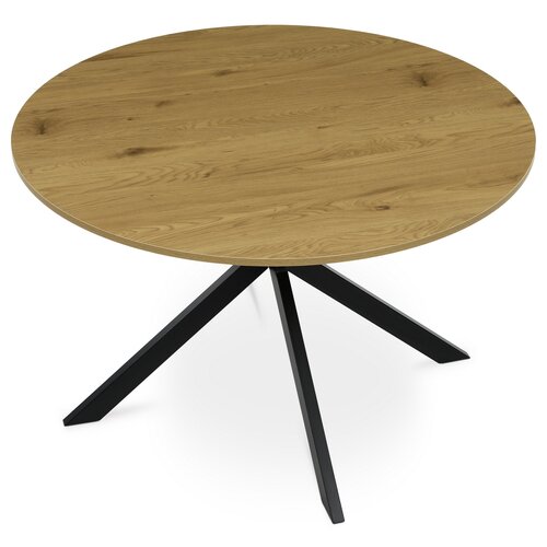 Stół jadalny 120 x 120 cm, dąb dziki