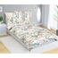 Lenjerie de pat din bumbac Bellatex Twig bej, 140 x 200 cm, 70 x 90 cm